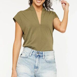 Hazel Blues® | Kancan High Rise Raw Hem Denim Shorts